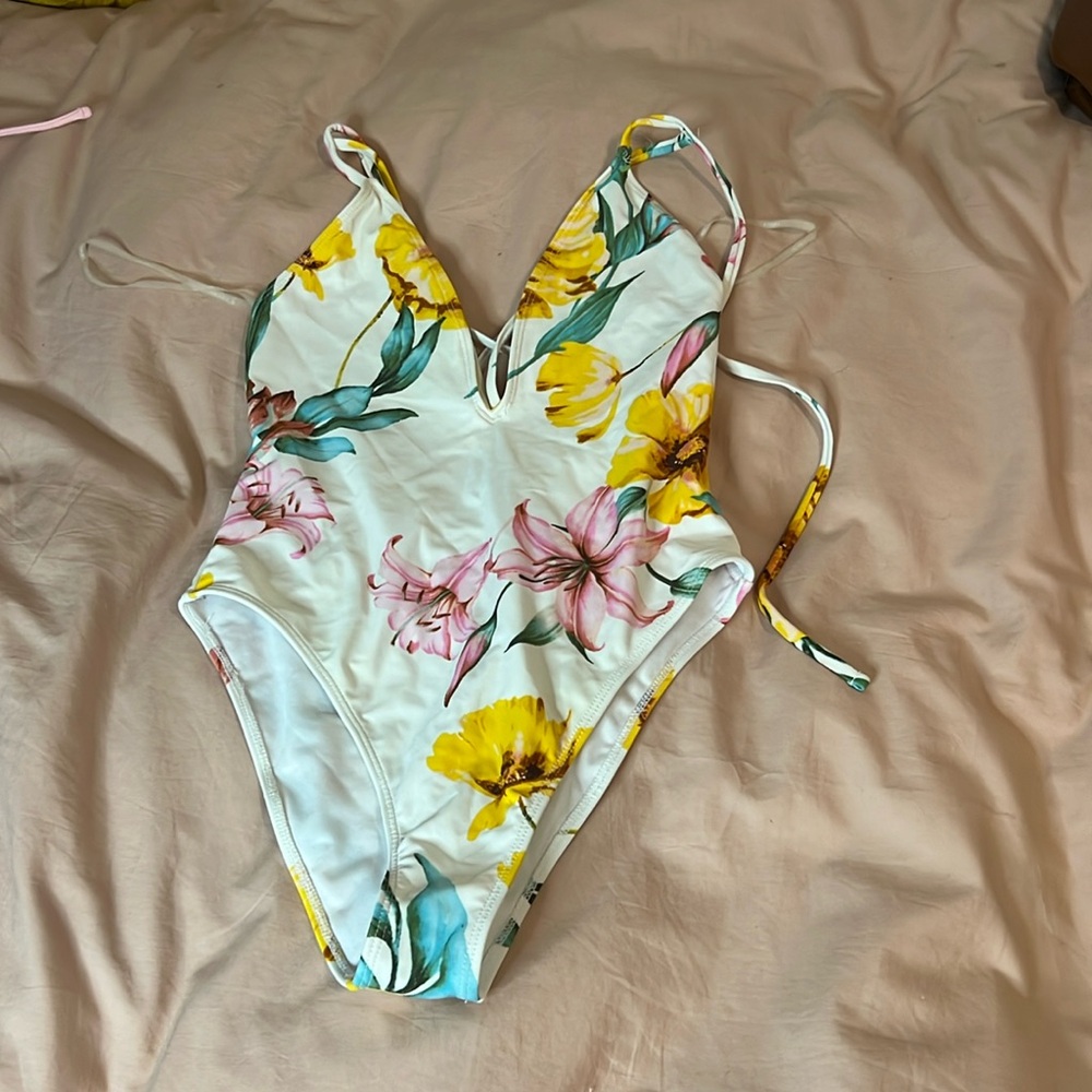 Floral one piece
